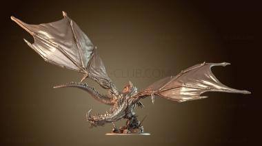 3D model Green Dragon Adult (STL)