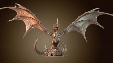 3D model Green Dragon Elder (STL)