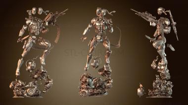 3D мадэль Зеленый Фонарь Джон Стюарт (STL)