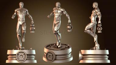 3D model GREEN LANTERN Statue (STL)