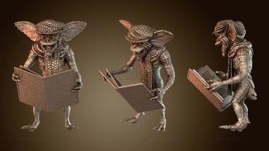 3D model Gremlins Diorama Carol Brave (STL)