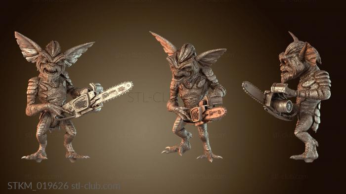 Статуэтки герои, монстры и демоны Gremlins Diorama Stripe