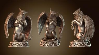 3D model Griffin Creature (STL)