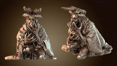 3D model Grim Forest Witches Witch Enchanted (STL)