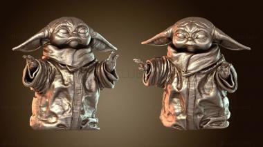 3D model Grogu (STL)