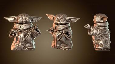 3D model Grogu Gentle (STL)