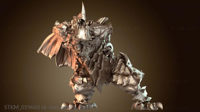 Статуэтки герои, монстры и демоны Gromoks Dragon Steed Armor