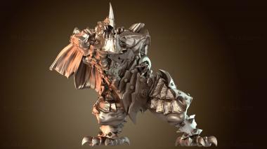 3D model Gromoks Dragon Steed Armor (STL)