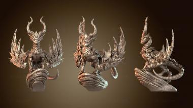 3D модель Хранитель Лиственного Дракона (STL)