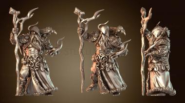 3D model Guild Wodan the Allseer Spiritual Crow Arcane L (STL)