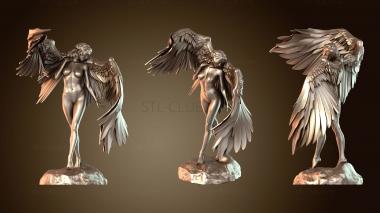 3D model Gurines Naked Angel Standing (STL)