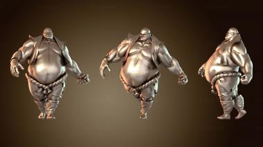 3D model Guy Fat (STL)