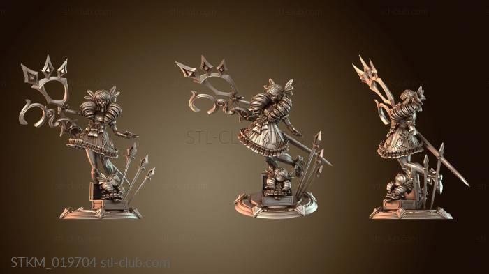 Статуэтки герои, монстры и демоны Gwen back Ribbon