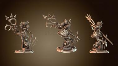 3D model Gwen back Ribbon (STL)