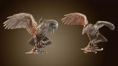 3D model Gwyrnclaw King Eagles (STL)