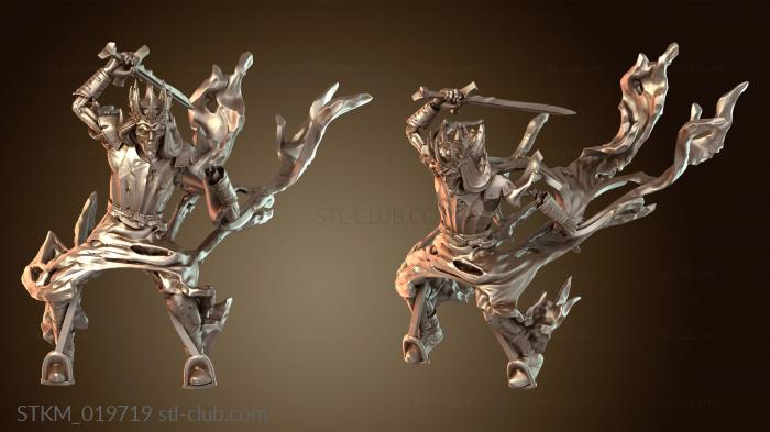 Статуэтки герои, монстры и демоны Hall Ghost King mounted