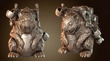 3D model Hamster Mount rider Energetic (STL)