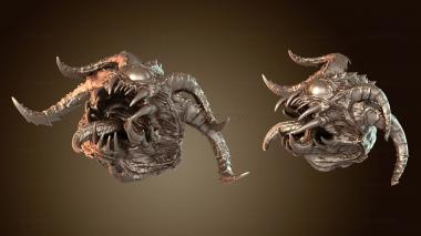 3D мадэль Предвестники Катаклизма Жнец Проклятых Руки Крылья (STL)