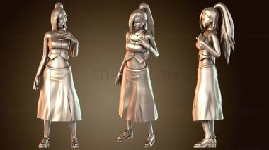 3D мадэль Хардкорный герой Ино Яманака Наруто (STL)