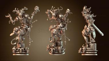 3D model Harlequin Horror Mask (STL)