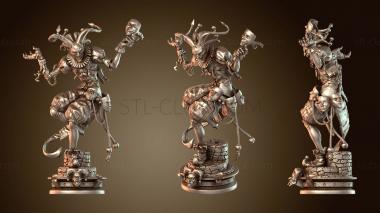 3D model Harlequin Horror Mask Sinister (STL)