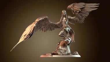 3D model Harpy Stand Armor Guarded (STL)