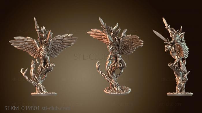 Статуэтки герои, монстры и демоны Hawk rider hero