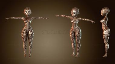 3D model Helen Blend Shapes Grit (STL)