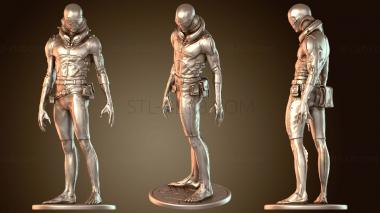 3D model Hell boy sapien DWP abe figurine (STL)