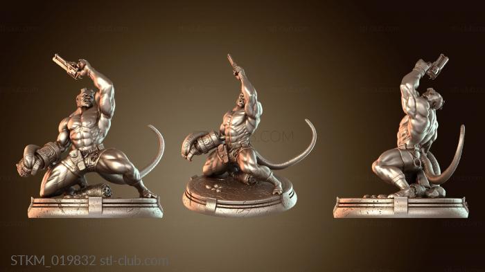 Статуэтки герои, монстры и демоны Hell Boy Fearless