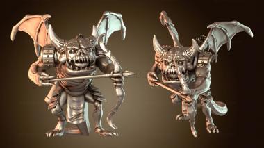 3D model Hell Spawn bow attack (STL)