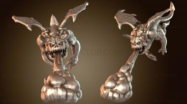 3D model Hell Spawn magic breath Fiery (STL)