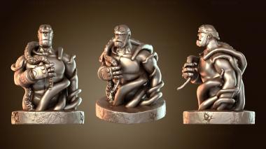 3D model Hellboy with tentacles (STL)