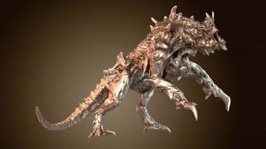 3D model Hellhound Alpha Carcass (STL)