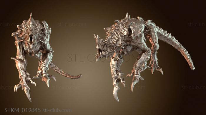 Статуэтки герои, монстры и демоны Hellhound Alpha Roar