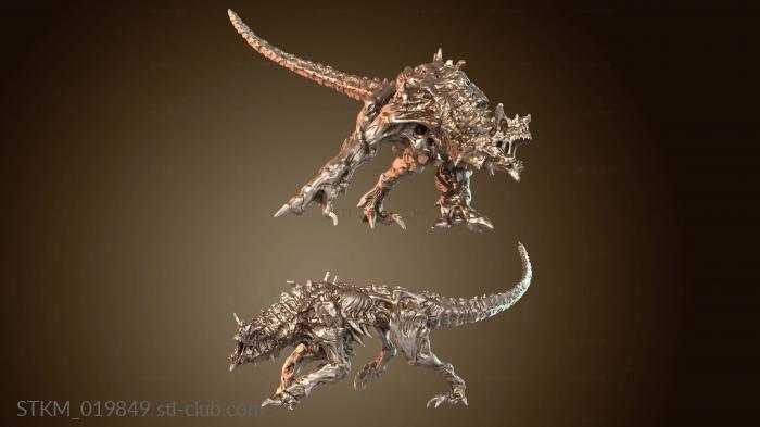 Статуэтки герои, монстры и демоны Hellhound Rush