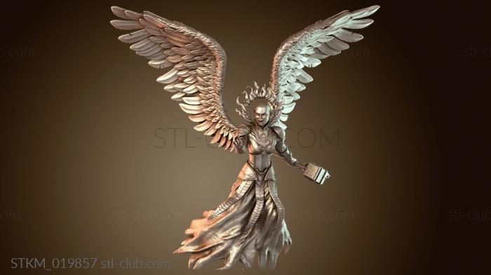 Hells Angel Zariel Attacking Huge hammer