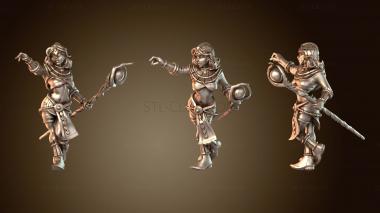 3D мадэль Герой-волшебница (STL)