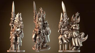 3D model Heroes elf general (STL)