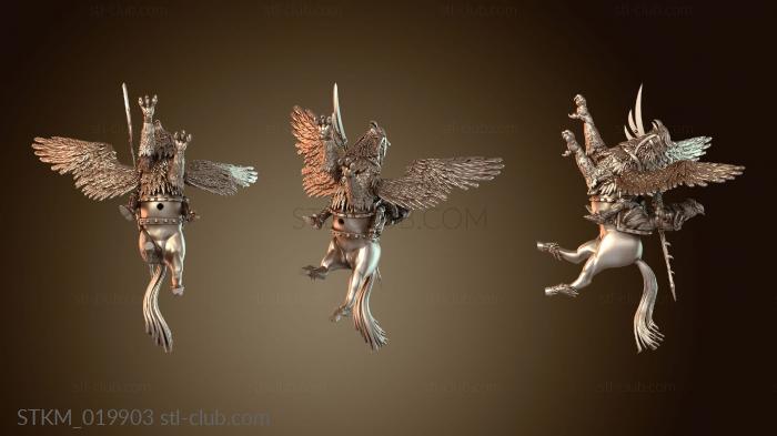 Статуэтки герои, монстры и демоны Hippogriff Riders