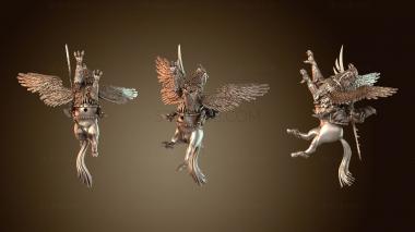 3D model Hippogriff Riders (STL)