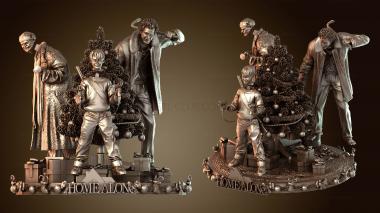 3D model Home Alone Diorama Sneaky (STL)