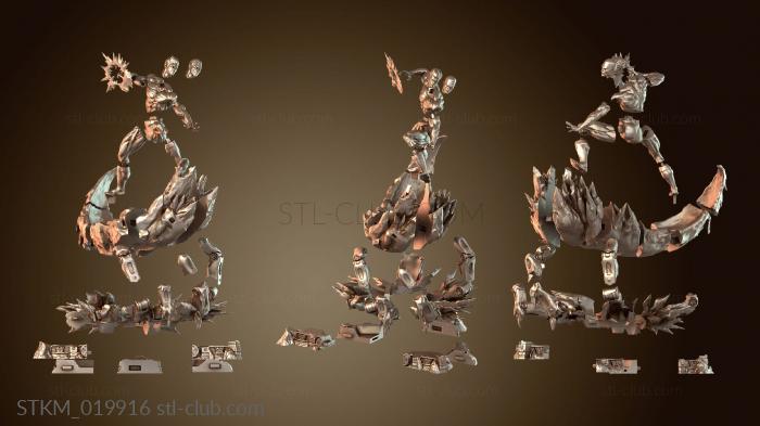 Homem Gelo Ice Man Statue