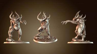 3D model Horned demon (STL)