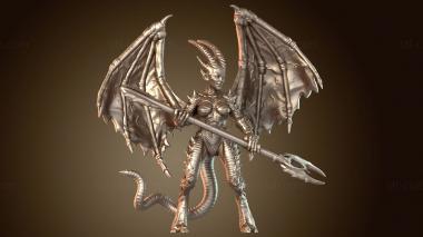 3D model Horned demon Enraged (STL)