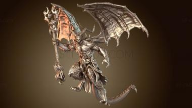 3D модель Рогатый Мощный (STL)