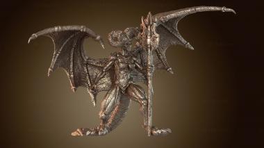 3D model Horneddevil female horneddevilfemale One (STL)