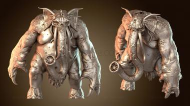 3D модель Ужасы Чаугнар Фаугн (STL)