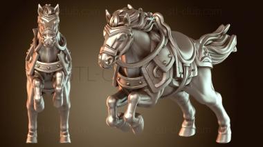 3D model Horse Alone Separate From Imani (STL)