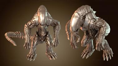 3D model Hound Tindalos Standing (STL)